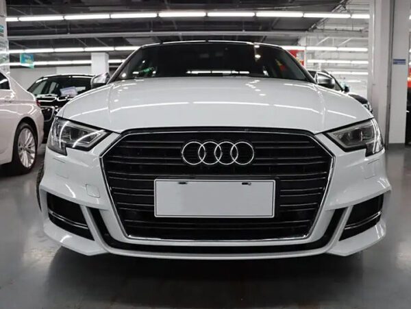Audi A3 Limousine with white color