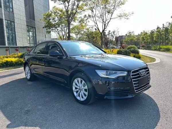 2014 Audi A6L with black color