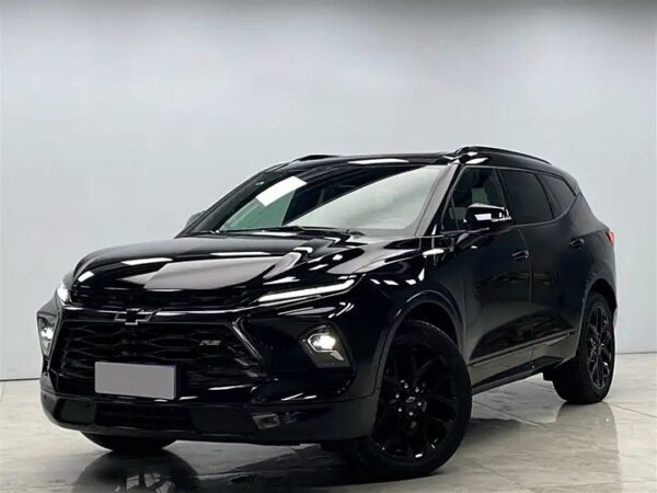 The Used car 2023 Black Chevrolet Blazer for sale.