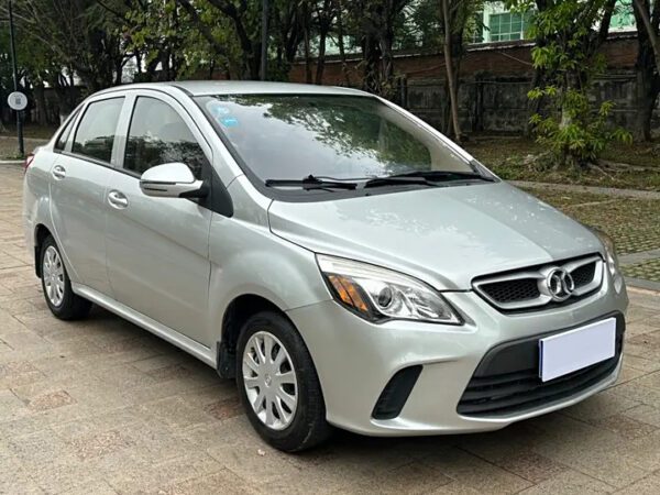 The used car BAIC Senova D20 with silver color