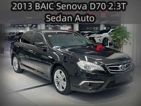 The used car BAIC Senova D70 with black color