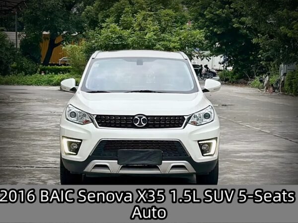 The used car BAIC Senova X35 with white color