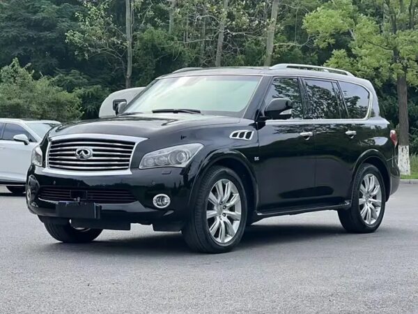 The Used car 2013 Black Infiniti QX80 for sale.