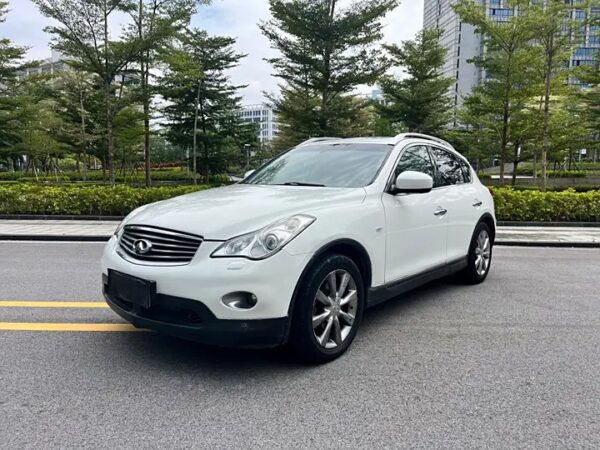 The Used car 2010 White Infiniti EX for sale.