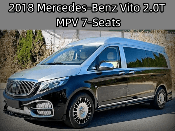 The used car Mercedes-Benz Vito with black color